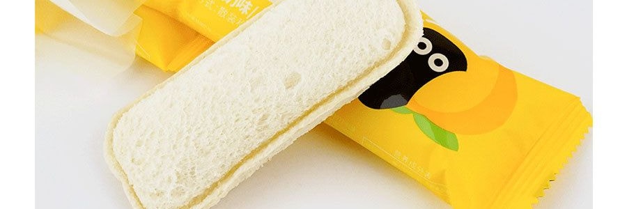 【網紅爆款首發】小白心裡軟 小口袋麵包 黃桃酸奶口味 76g