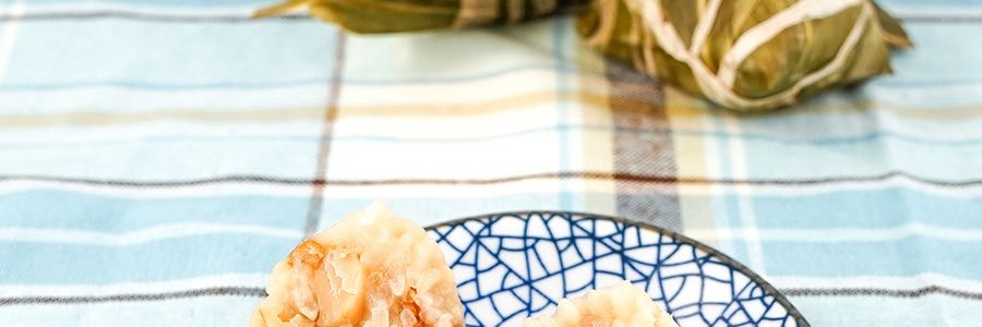 五芳齋 綠豆花生蓮子粽 嘉興粽子 6枚入 300g【中華老字號】