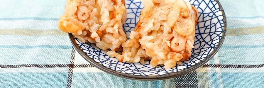 五芳齋 綠豆花生蓮子粽 嘉興粽子 6枚入 300g【中華老字號】