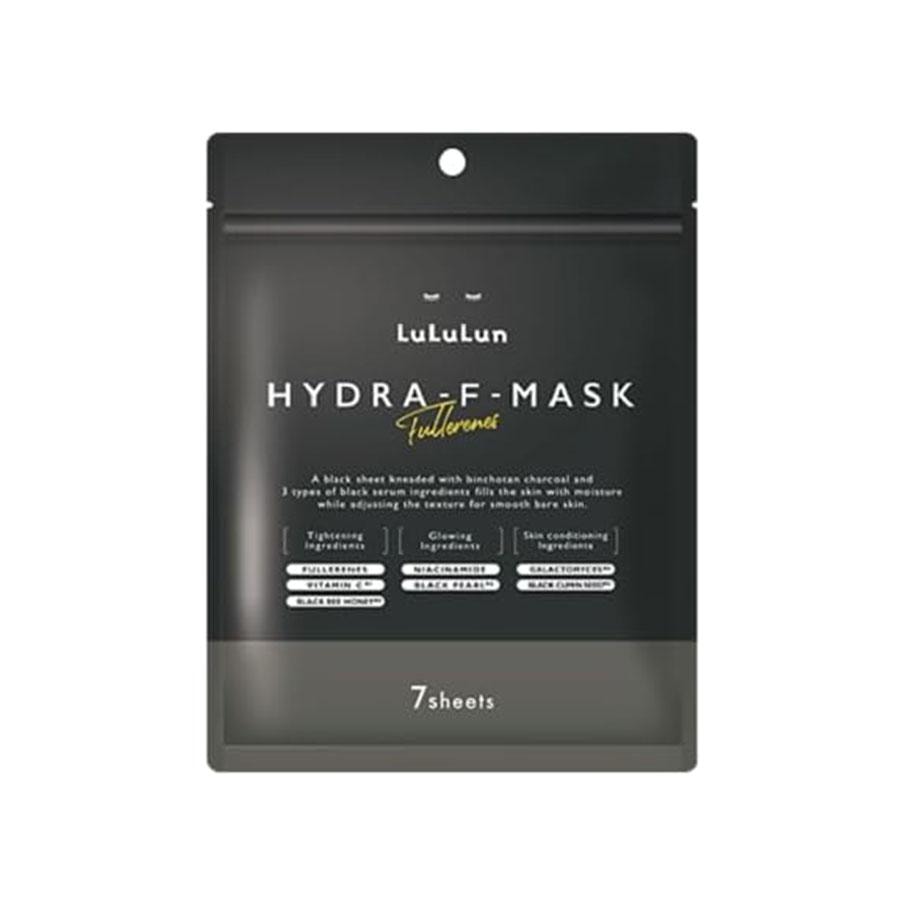 【日本直效郵件】 日本 LULULUN 富勒烯黑精華改善粗糙肌膚 面膜7片