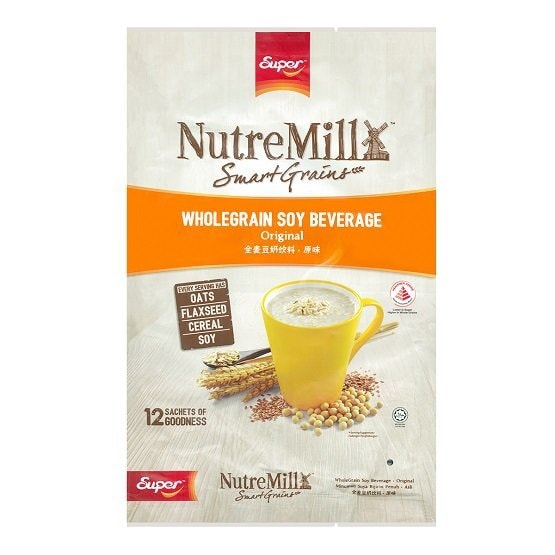 Nutre Mill Wholegrain Soy Beverage Original 12packs