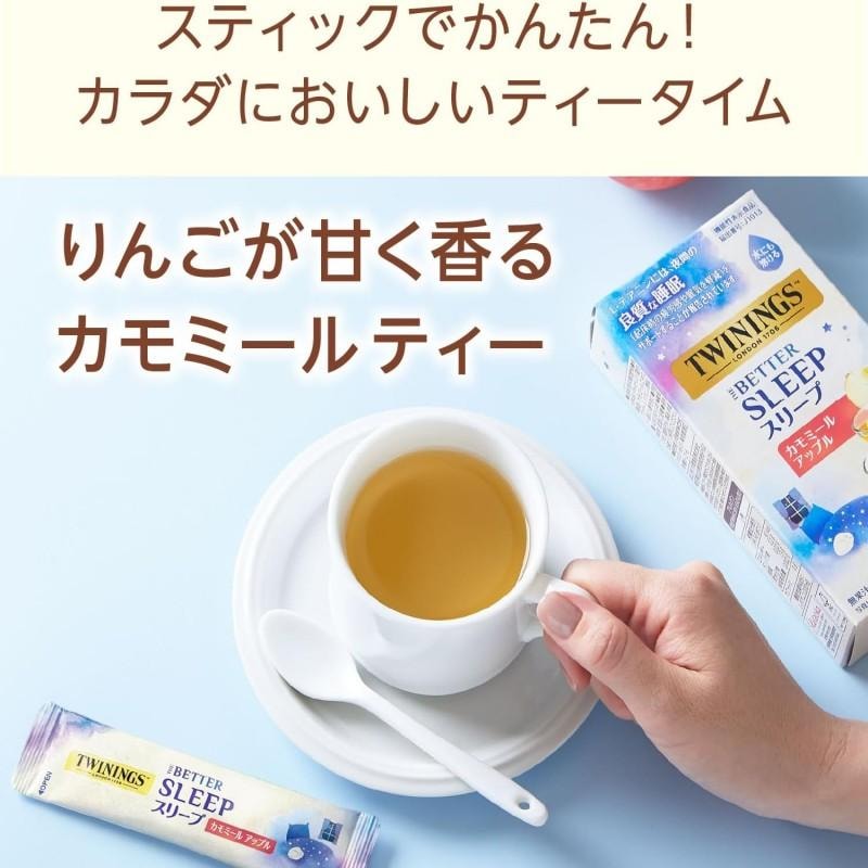 日本 片冈 川宁助眠茶 洋甘菊苹果味 5条装