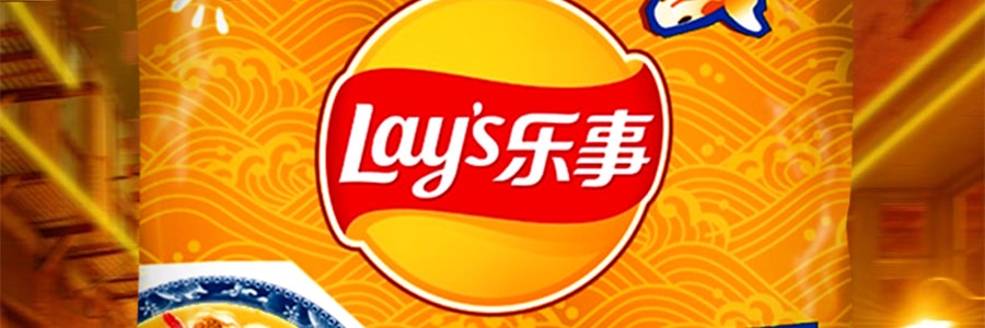 【限定口味】大陸版LAY'S樂事 薯片 老壇酸菜魚口味 70g