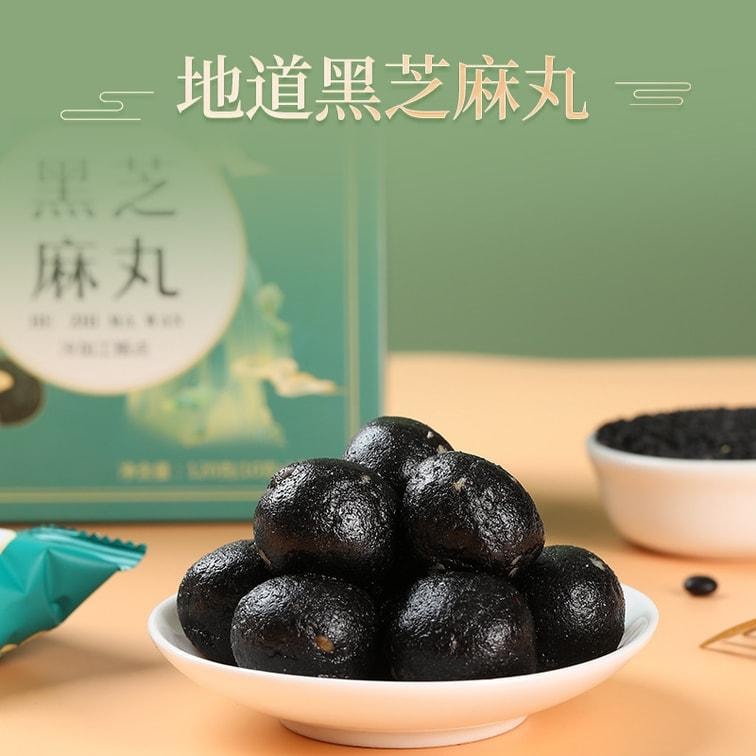 Black sesame balls nine steamed and nine sun-dried for hair loss prevention 120g per box
