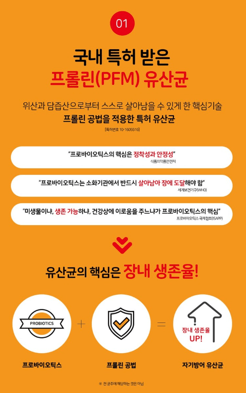 【韩国LACTO FIT】韩国首选No.1益生菌 1级乳酸菌 来自韩国的乳酸菌 60支 (120克)