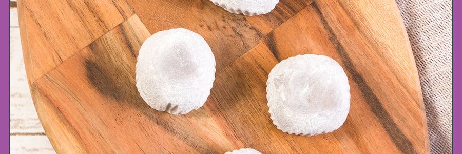 台灣竹葉堂 日式大福麻糬 芋頭味 210g