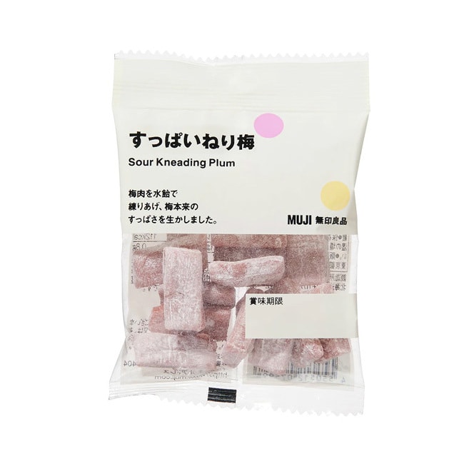 【日本直邮】MUJI无印良品 酸味梅片软糖 33g