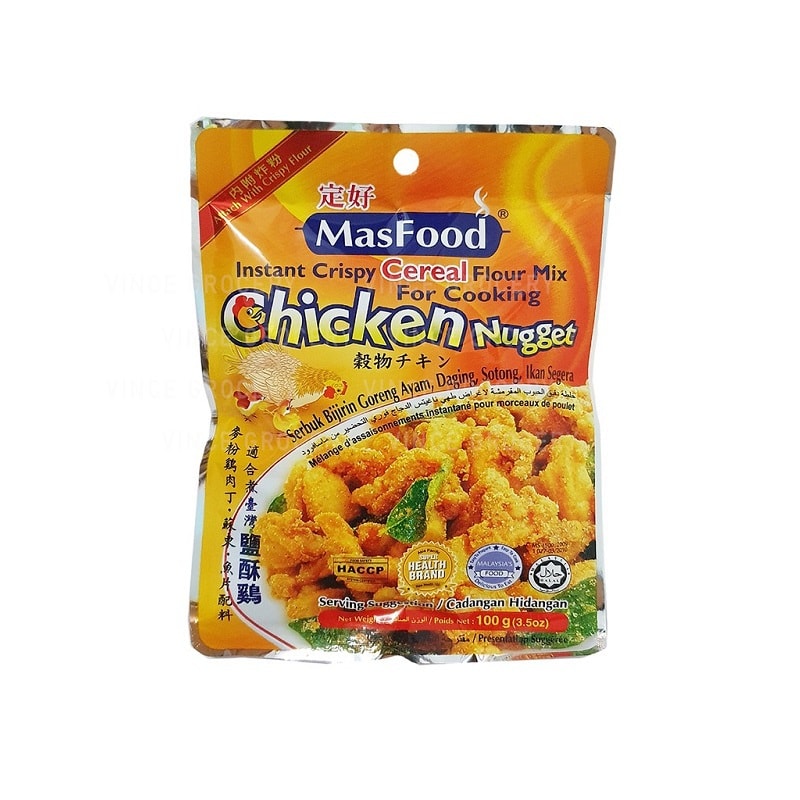 Instant Crispy Cereal Flour Mix For Cooking Chicken Nugget 100g