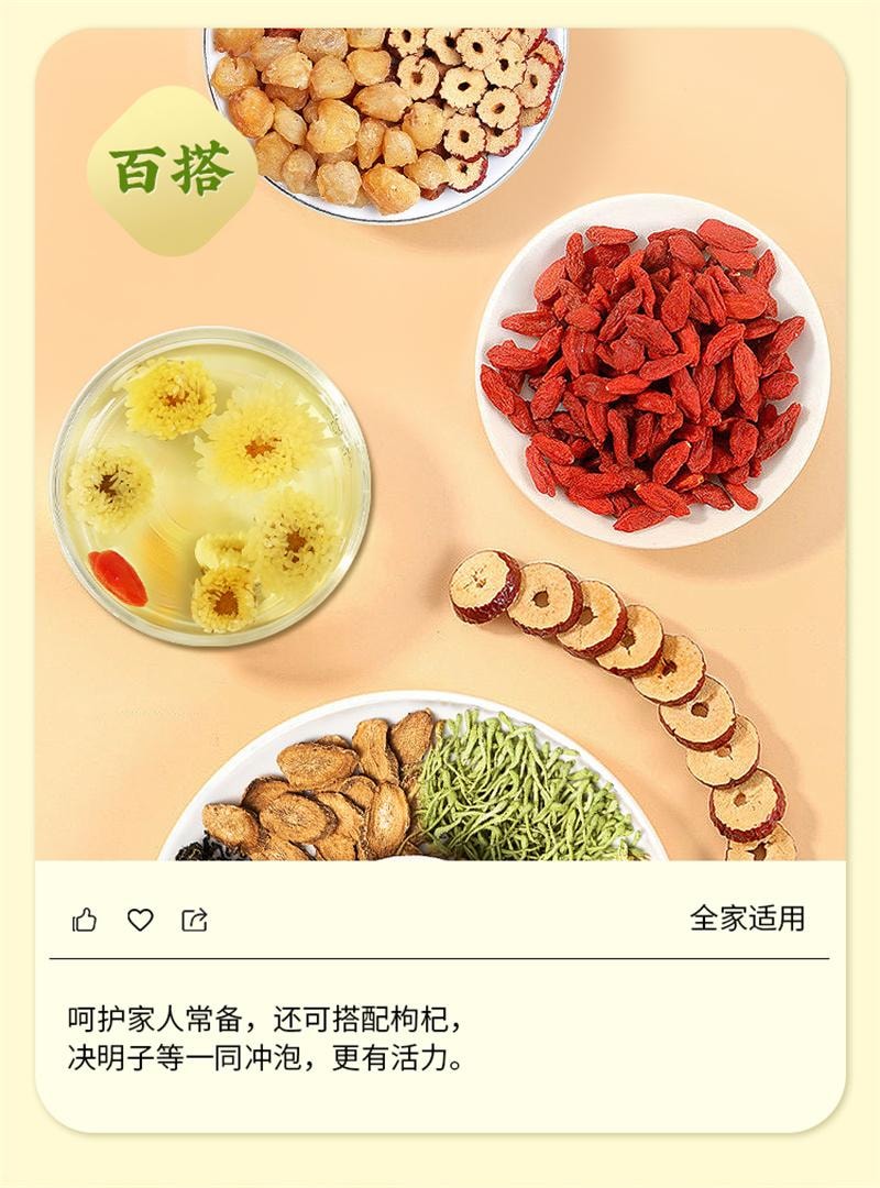 【中國直郵】 獅峰茶葉 桐鄉胎菊杭白菊正品花茶葉乾燥花罐裝花草茶菊花茶 40g