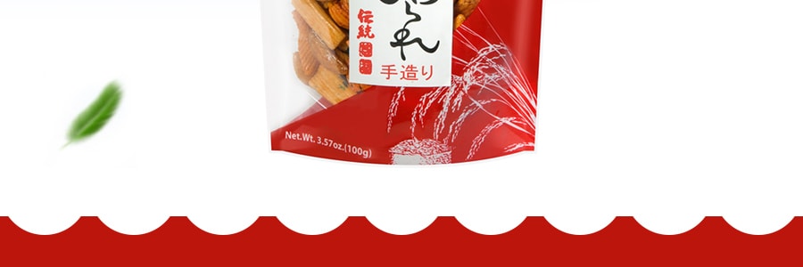 日本MIZUHO 综合脆米果 100g 日本传统美食
