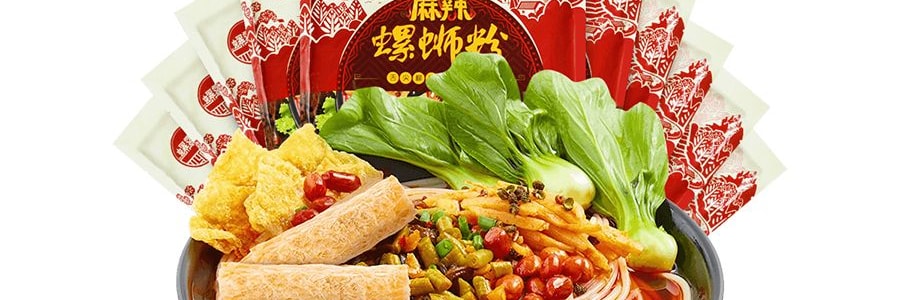 【超值裝】螺霸王 螺螄粉 麻辣味 315g*10袋