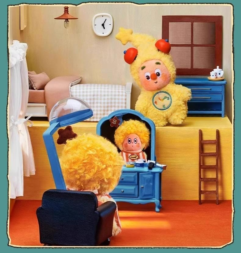 【中国直邮】 POP MART 泡泡玛特 【123!星星人系列】毛绒挂件盲盒 1个【100%官方正品】