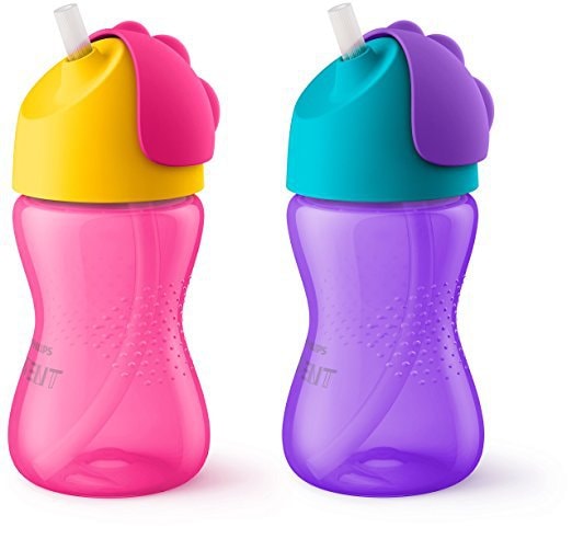My Bendy Straw Cup Pink/Purple SCF792/2210oz  --2pk