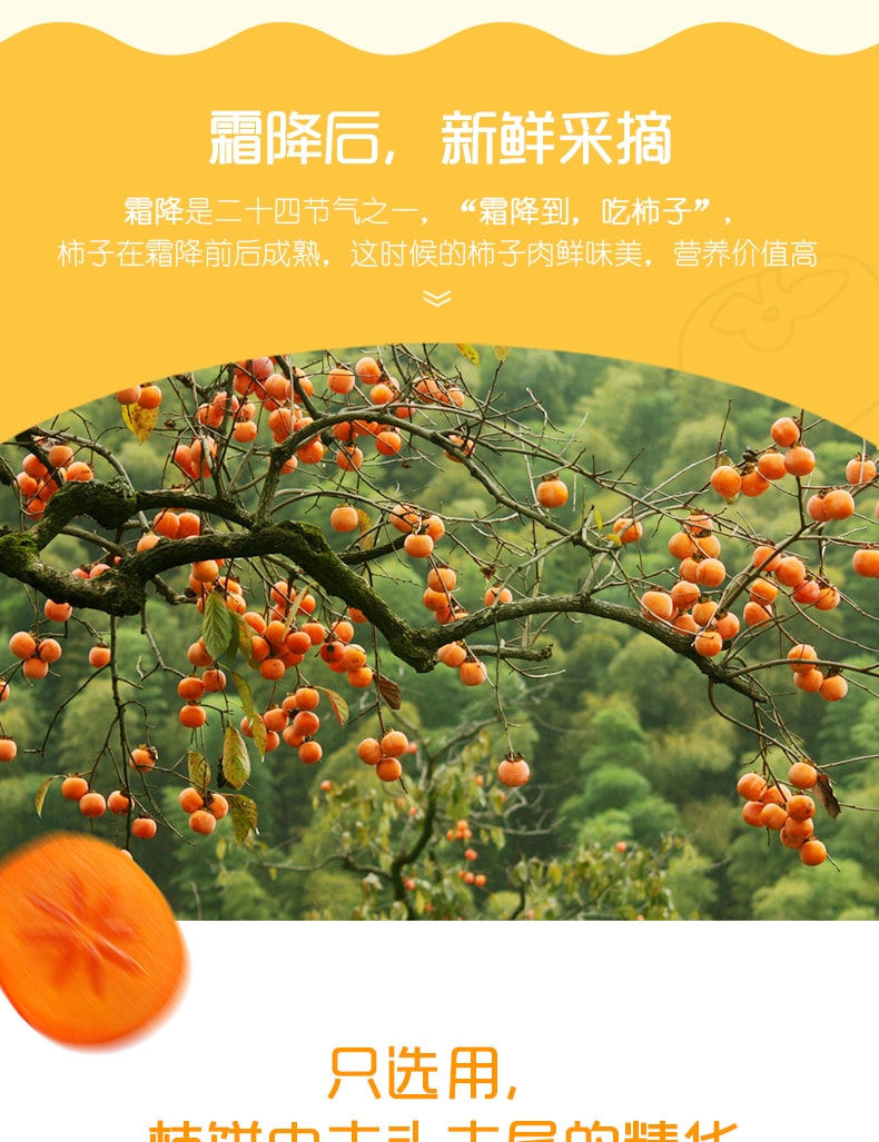 BE&amp;CHEERY Dried Persimmon 70g