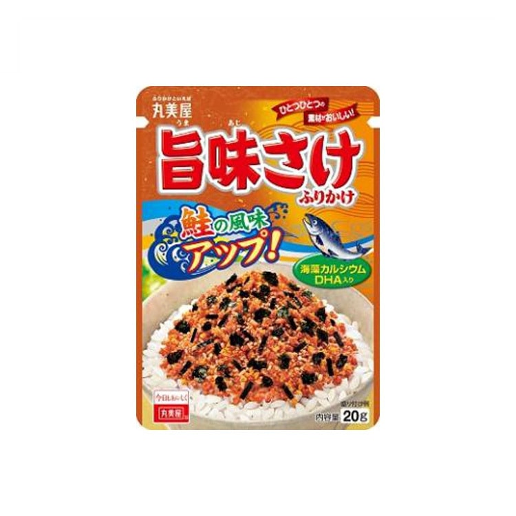 【日本直郵】日本丸美屋 網紅拌飯料 速食飯糰調味料 鮭魚海苔 20g