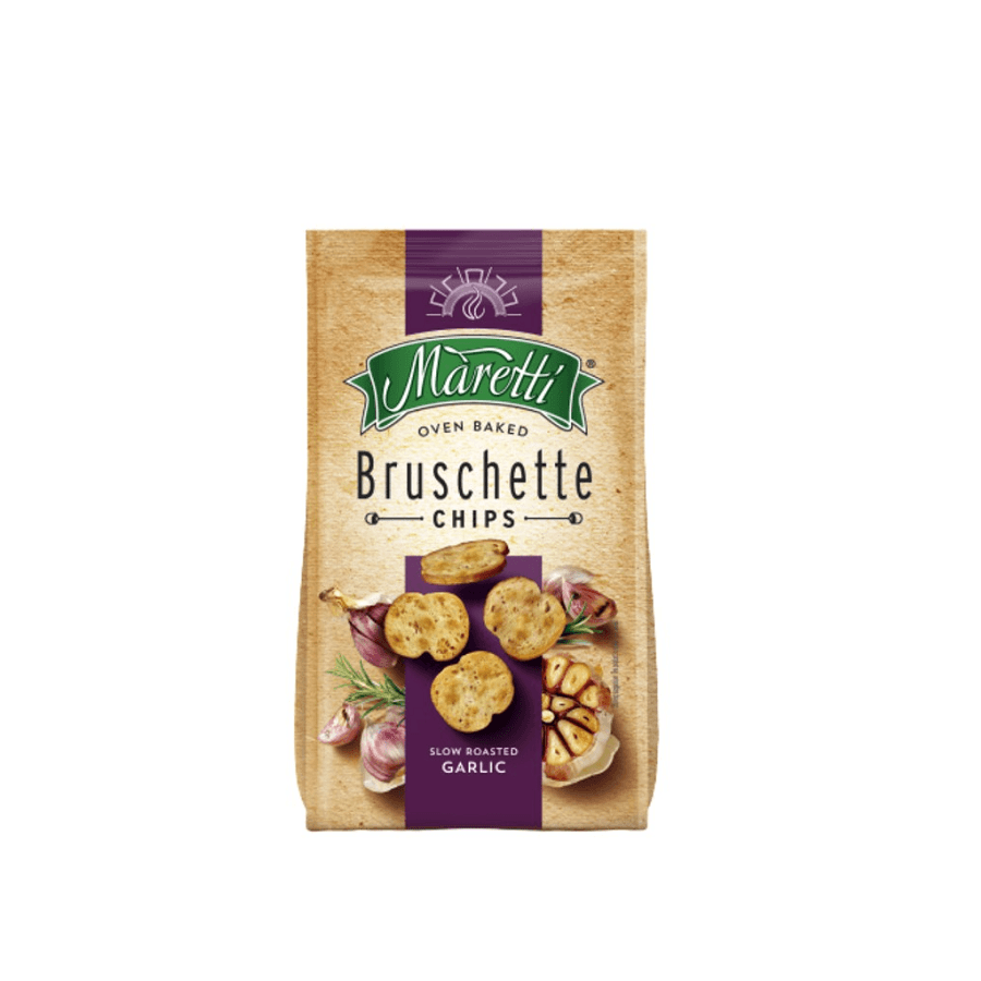 Bruschette Chips Slow Roasted Garlic Flavour 70g