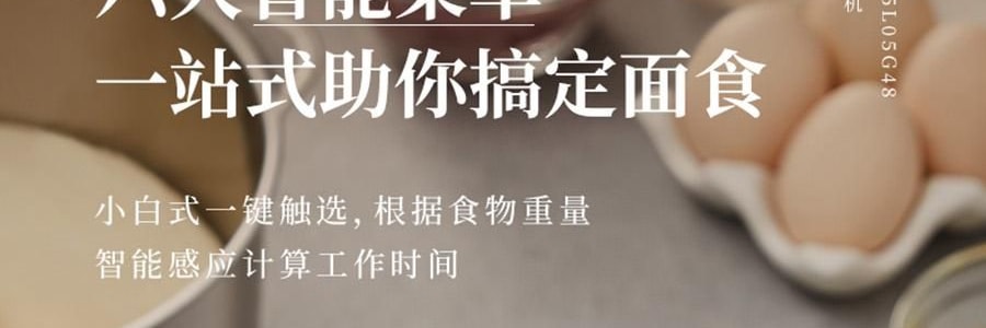 【新品登陆】BEAR小熊 小熊双桶切碎和面机 易拆洗低噪厨房料理机 切碎杯 2.5L / 和面杯 3.5L CH-5L05G48