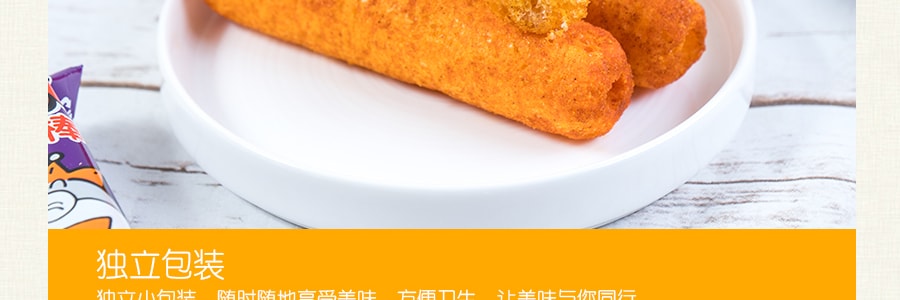 日本RISKA UMAIBO 小叮当玉米棒 明太子味 6gx30个 超人气零食