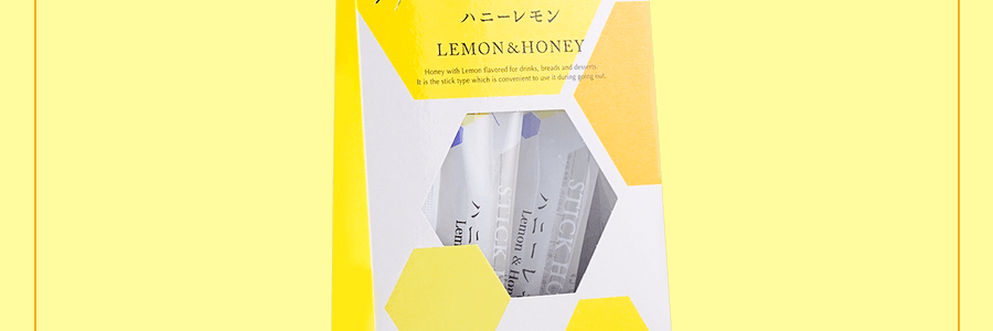 【便携装】日本杉养蜂园 柠檬蜂蜜 105g 7条入