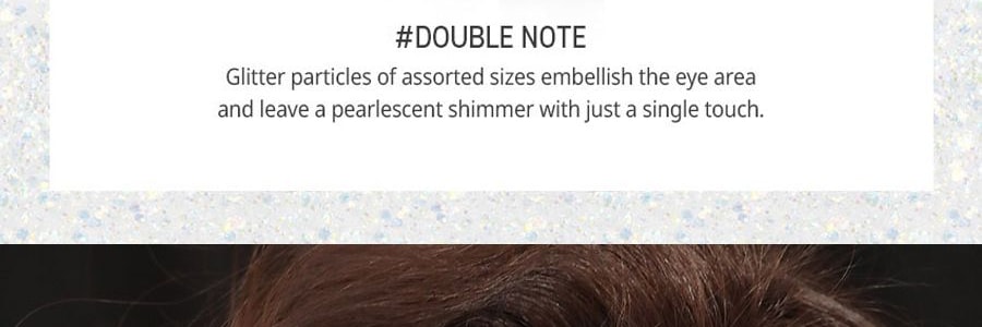 韓國3CE 一滴淚 楚楚星辰亮眼啫咖哩液體眼影 臥蠶提亮 #Double Note閃閃繁星 偏光女團閃 OhEmma年度最愛