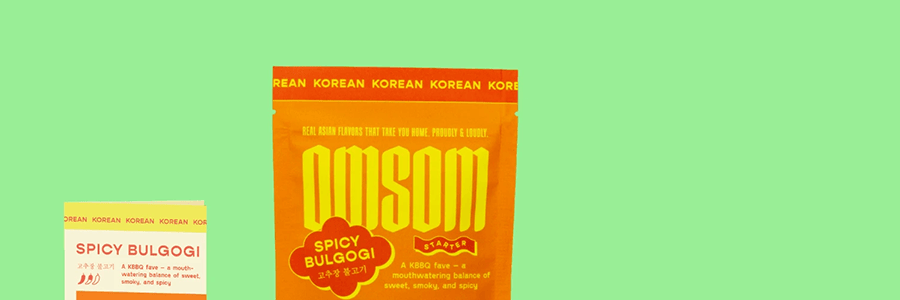 OMSOM 韓式辣牛肉 調味料 3包入