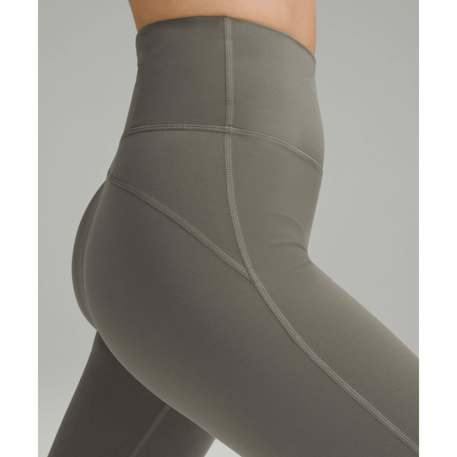 LULULEMON||Groove女士超高腰喇叭褲*Nulu亞洲版型||Grey Sage M