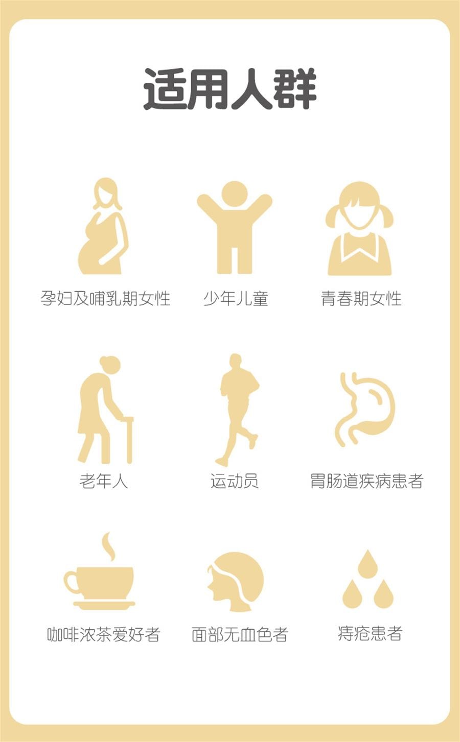 【中国直邮】 国风 多糖铁复合物胶囊 红源达贫血孕期补铁哺乳期补血儿童补铁10粒/盒
