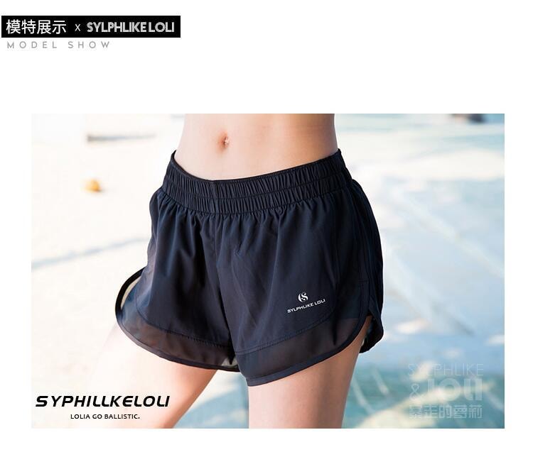 Sports Loose Shorts For Running  Fitness/Black#/M