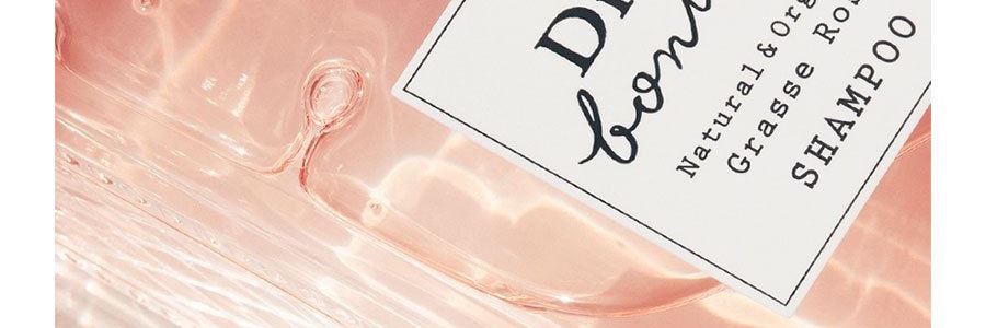 日本DIANE黛絲恩 BONHEUR柏娜露 田萃系列 損傷修復洗髮水 無矽油氨基酸洗髮精 燙染修護 垂墜順滑 GRASSE ROSE 500ml