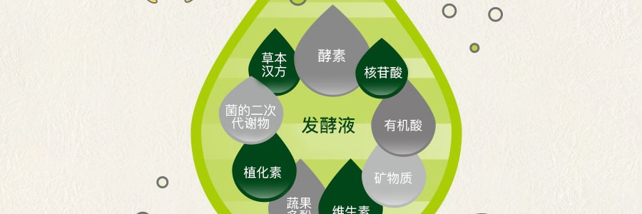 台湾大汉酵素 女儿红四物饮 含多种蔬果植物营养素 7包入 70ml 不同包装随机发