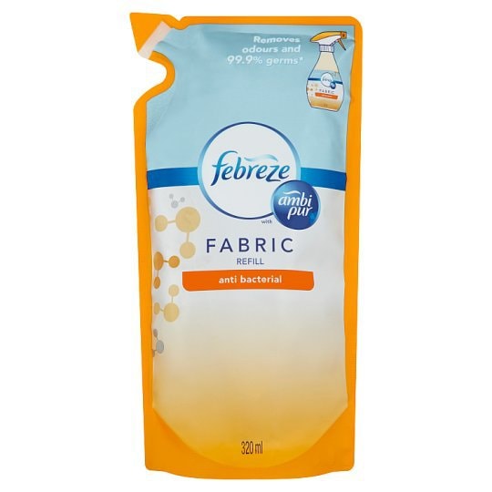 Febreze Fabric Anti Bacterial Refill Pack 320ml