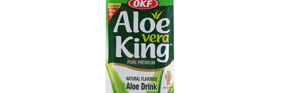 韓國OKF ALOE VERA KING 天然蜂蜜蘆薈汁 加入果肉 500ml