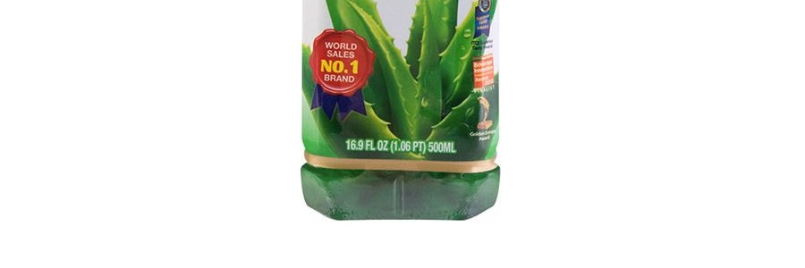 韓國OKF ALOE VERA KING 天然蜂蜜蘆薈汁 加入果肉 500ml