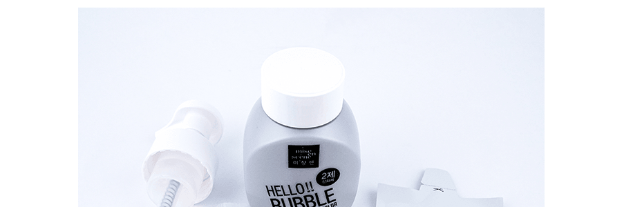 韓國MISE EN SCENE愛茉莉 美妝仙 HELLO BUBBLE泡沫染髮劑 7K卡其色 單組入 附染髮工具