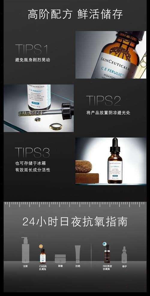 【香港直郵】修麗可 Skinceuticals 濃縮維他命C E 精華 30ml/1oz