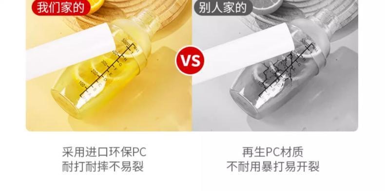 Shake Cup Set 700ml: Thick Walled Precise Scale Unbreakable w/ Ice Hammer for Cocktails Lemon Tea Milk Tea