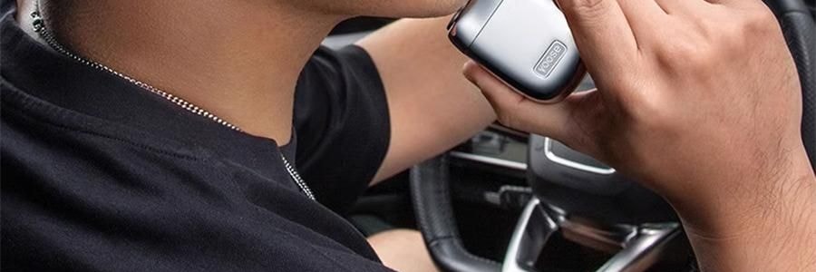 YOOSE有色 潮流便利合金刮鬍刀 男士車內專用電動迷你刮鬍刀 全身防水 男友禮物 #MINI 2.0 電鍍銀【王一博同款】