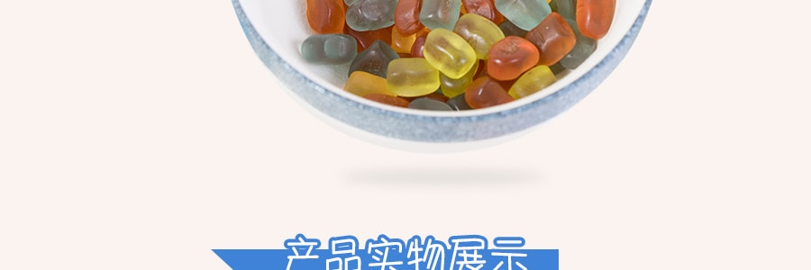 日本UHA悠哈 味覺糖 乳酸菌水果軟糖 85g