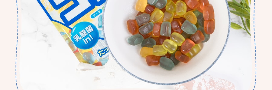 日本UHA悠哈 味覺糖 乳酸菌水果軟糖 85g