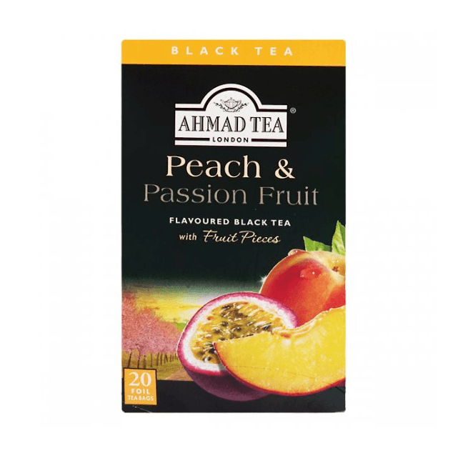 Peach & Passion Fruit Flavoured Black Tea 20bags