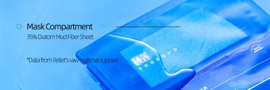 RELLET頤蓮 5重玻尿酸水光肌原液分體面膜 肌膚水噸噸 10片 譚松韻代言 不同版本隨機出貨