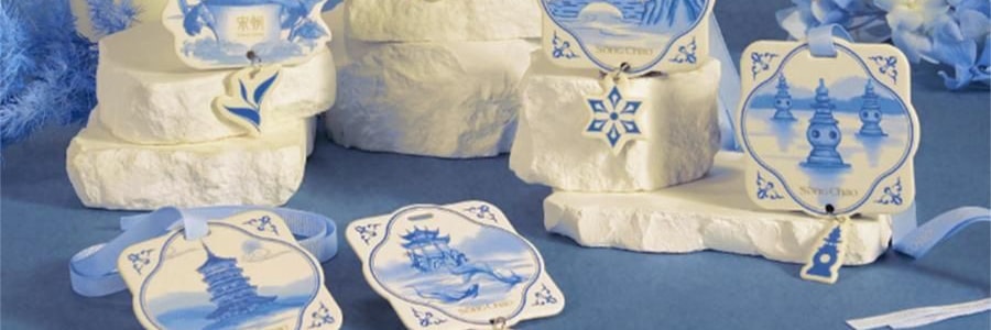 宋朝 西湖十景香卡 挂饰香挂 室内挂件 汽车香片 好运莲莲 绿野仙踪