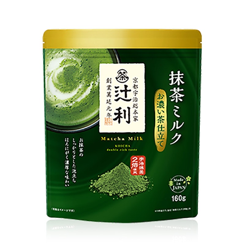 【日本直邮】日本KATAOKA 迁利 2倍牛奶浓厚抹茶粉 160g