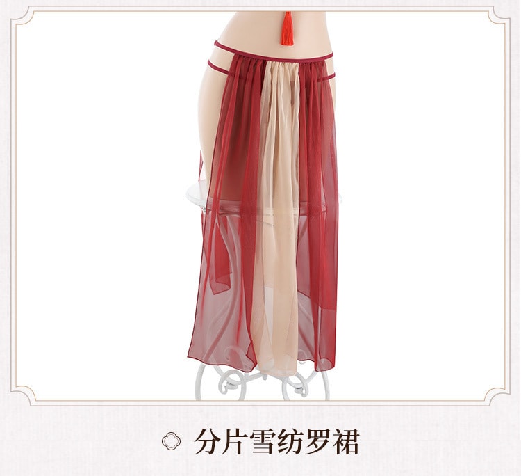 Hanfu Underwear of Blouse and Skirt (RM) [WHF-YYXS-6212A-wht] ♧