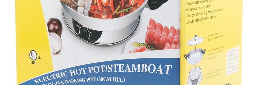 Sonya Electric Hot Pot with Stainless Steel Pot SYHS-30