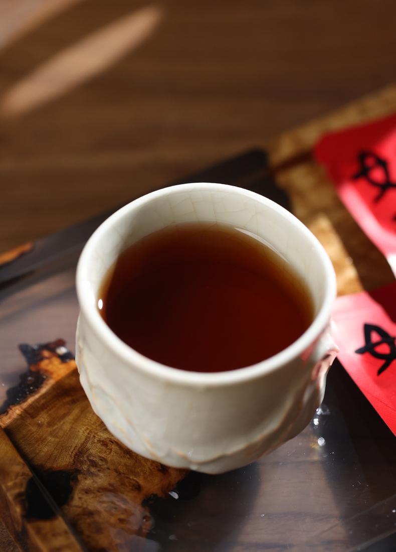 【美国现货秒发】小师姐评茶 如意 15年新会陈皮 13年普洱熟普茶叶 茶包15包