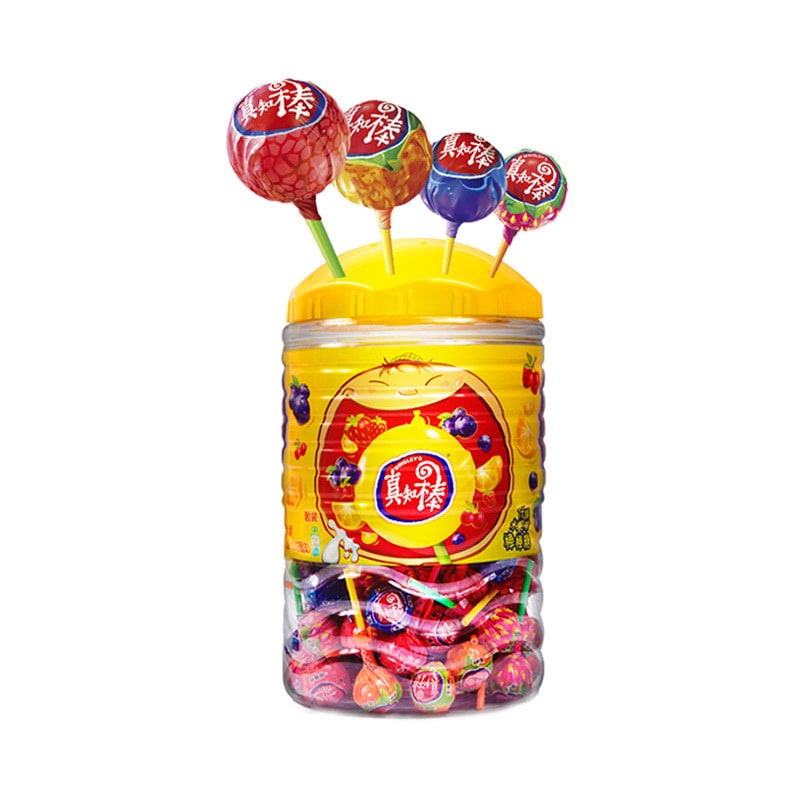 ZHENZHI BANG Lollipop-Assorted fruit flavor 10g