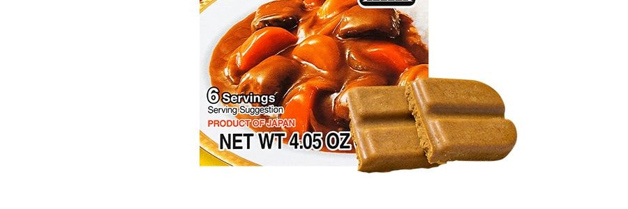 日本HOUSE FOODS好侍 百夢多 咖哩塊 微辣 115g