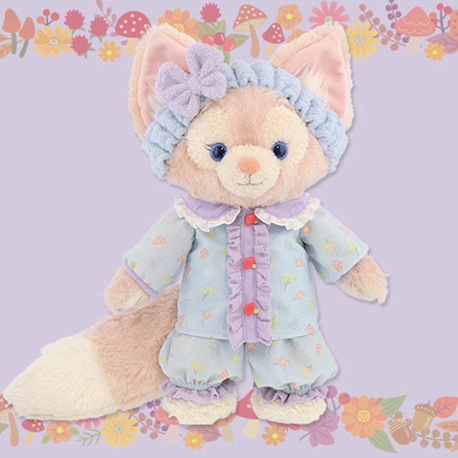 【日本直郵】DISNEY東京迪士尼 秋日限定 秋季睡衣系列 達菲家族 著替&nbsp;玲娜貝兒 *不包含玩偶