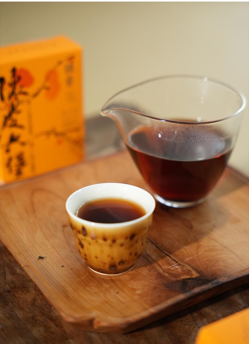 小师姐评茶 【美国现货秒发】 陈皮六堡茶茶叶 9年陈新会陈皮 7年陈六堡茶 105克